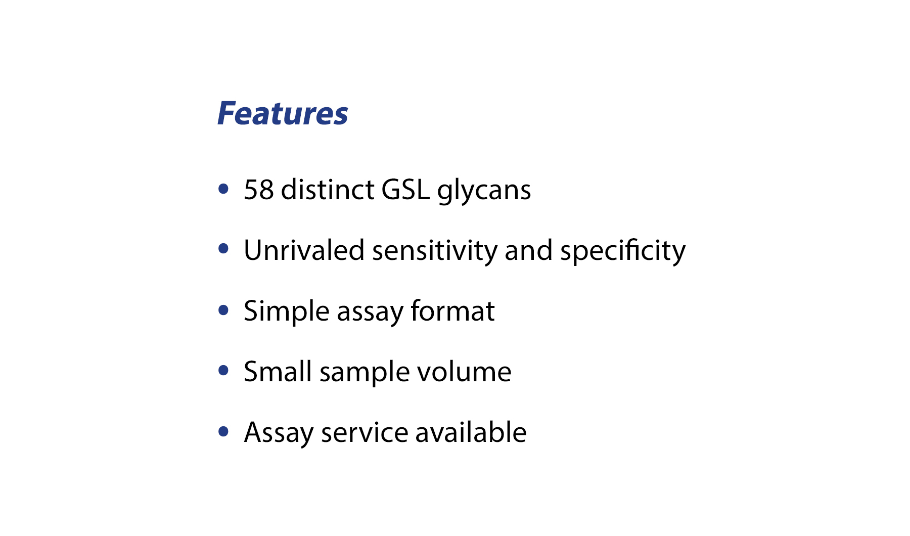 Glycosphingolipid Glycan Array