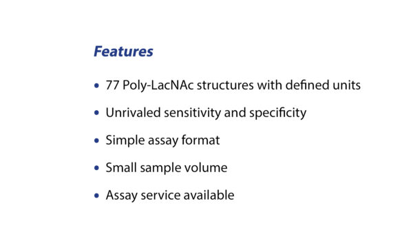 Poly – LacNAc Glycan Array