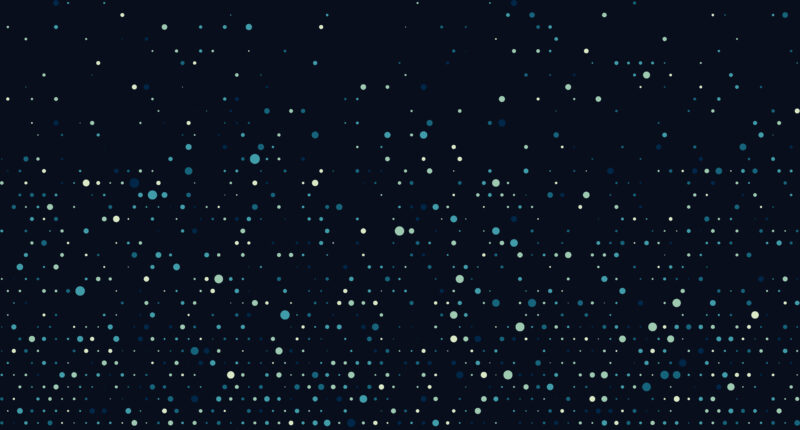 Abstract background with halftone dots design